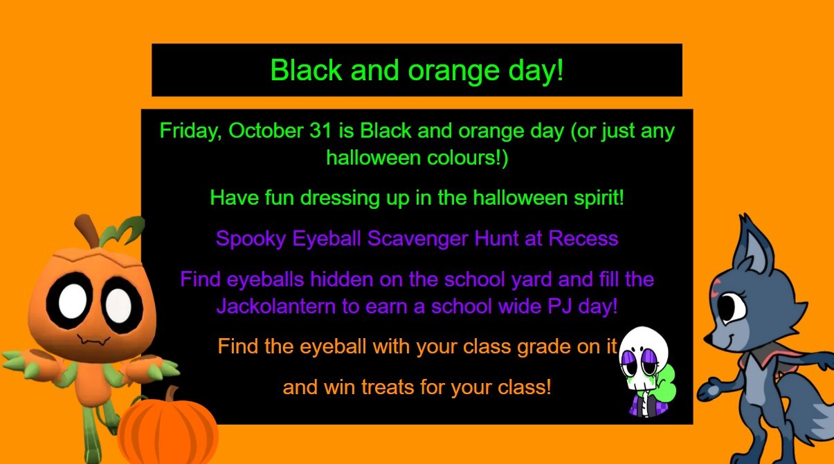 Halloween Black and Orange