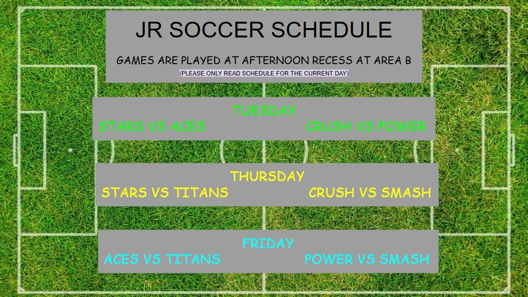 Junior Soccer Intramurals
