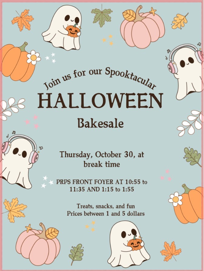 Halloween Bake Sale