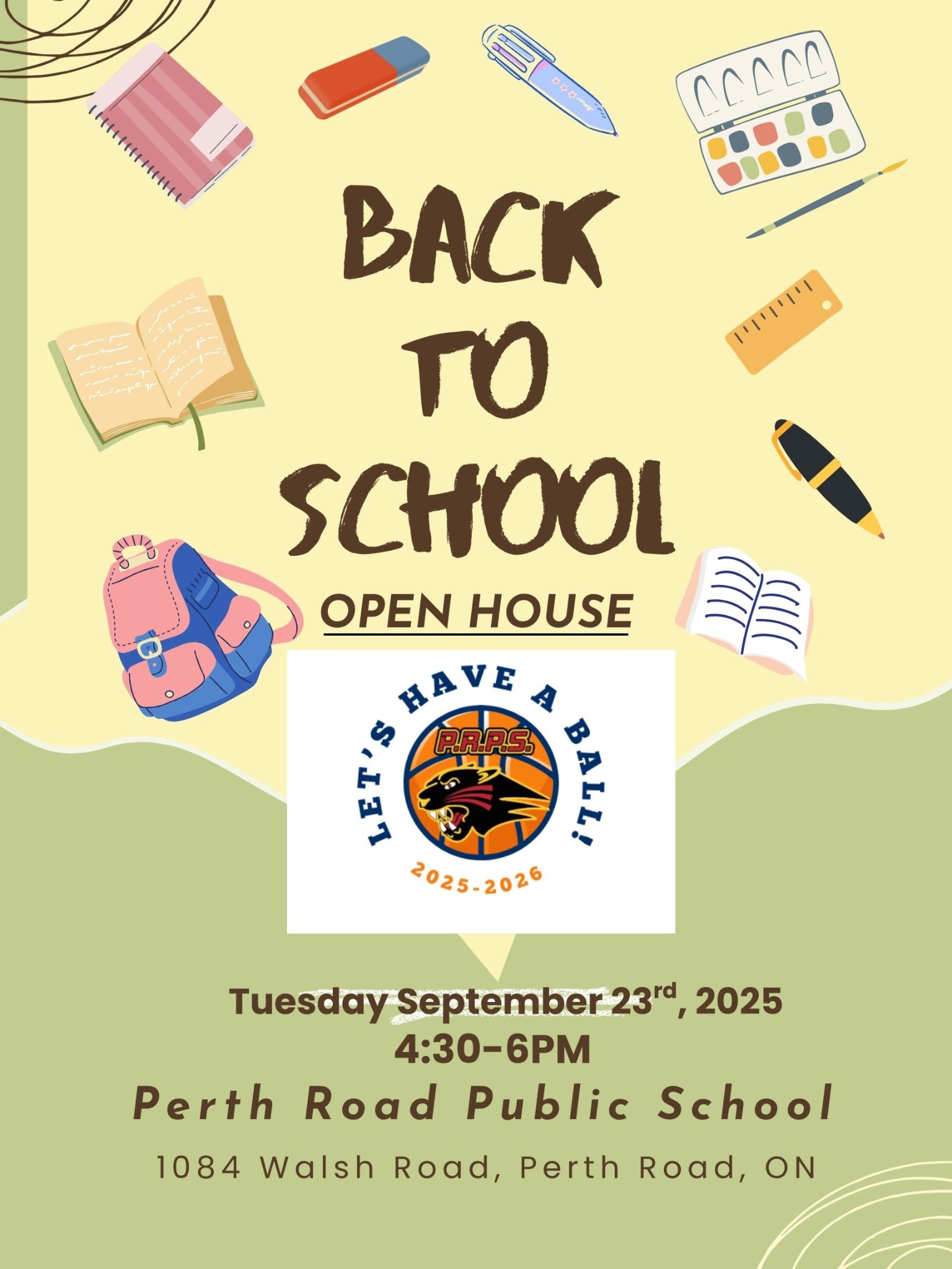Back to School Open House
